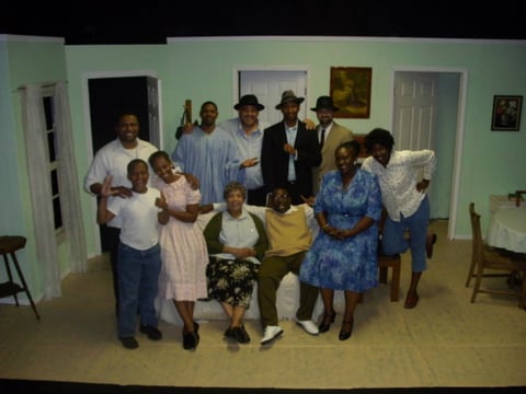 A cast photo from Celebration Arts' production of "A Raisin In The Sun"
